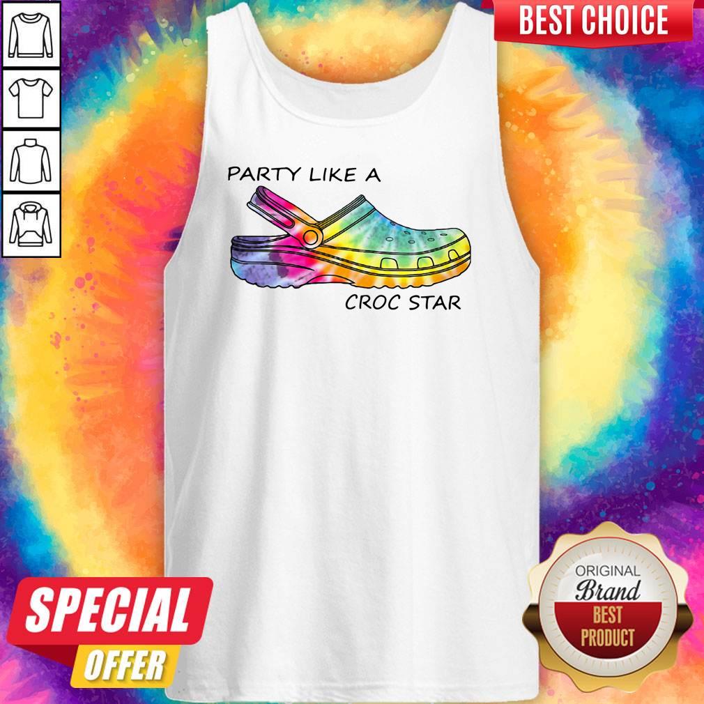 Top Party Like A Croc Star Shirt - Image 5
