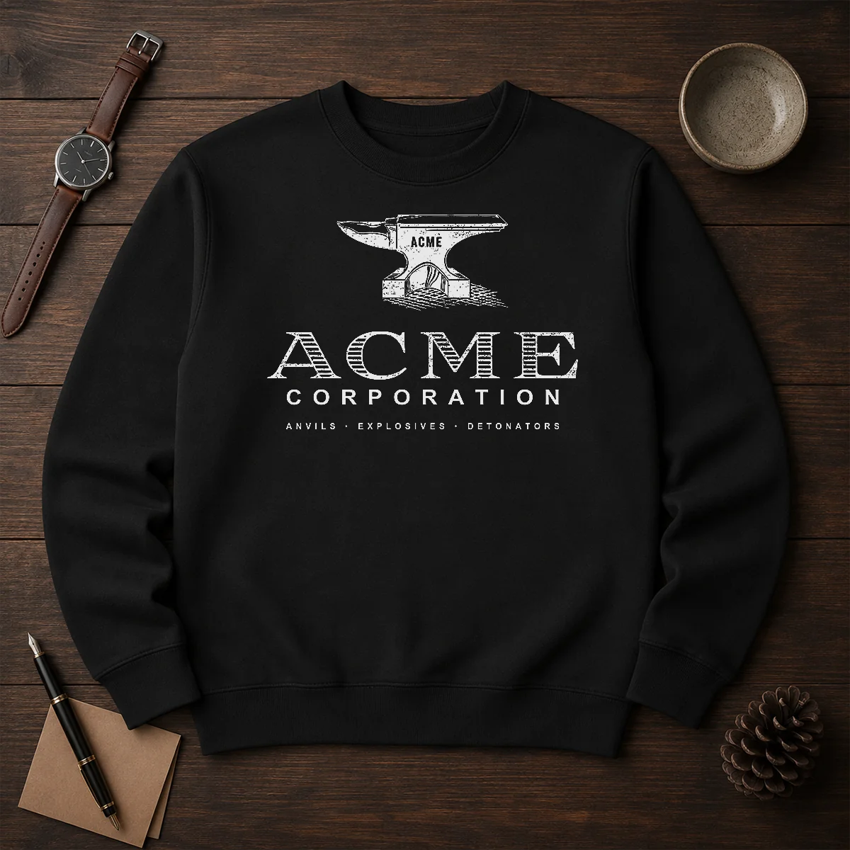 Premium ACME Corporation Anvils Explosives Detonators Shirt - Image 7
