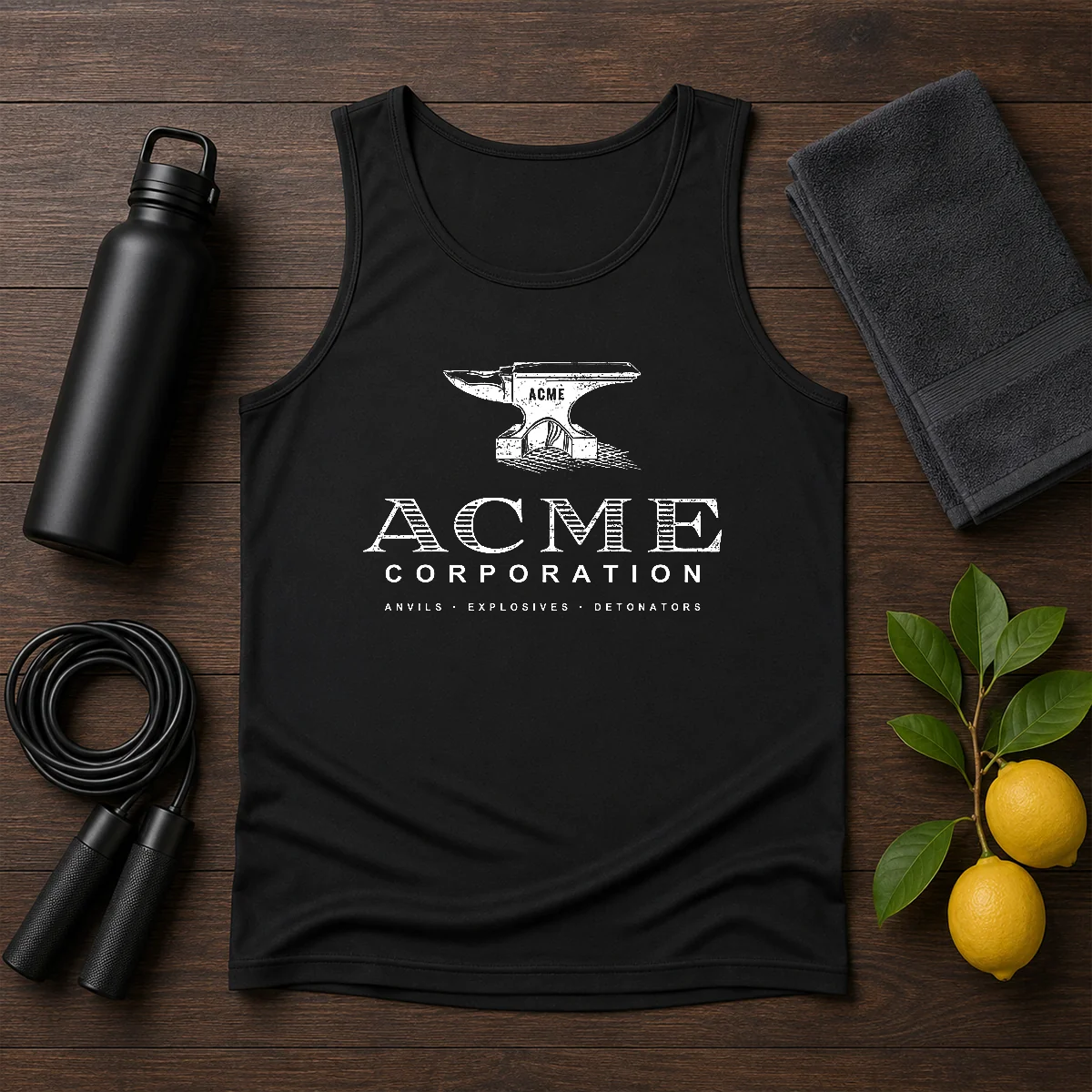 Premium ACME Corporation Anvils Explosives Detonators Shirt - Image 3