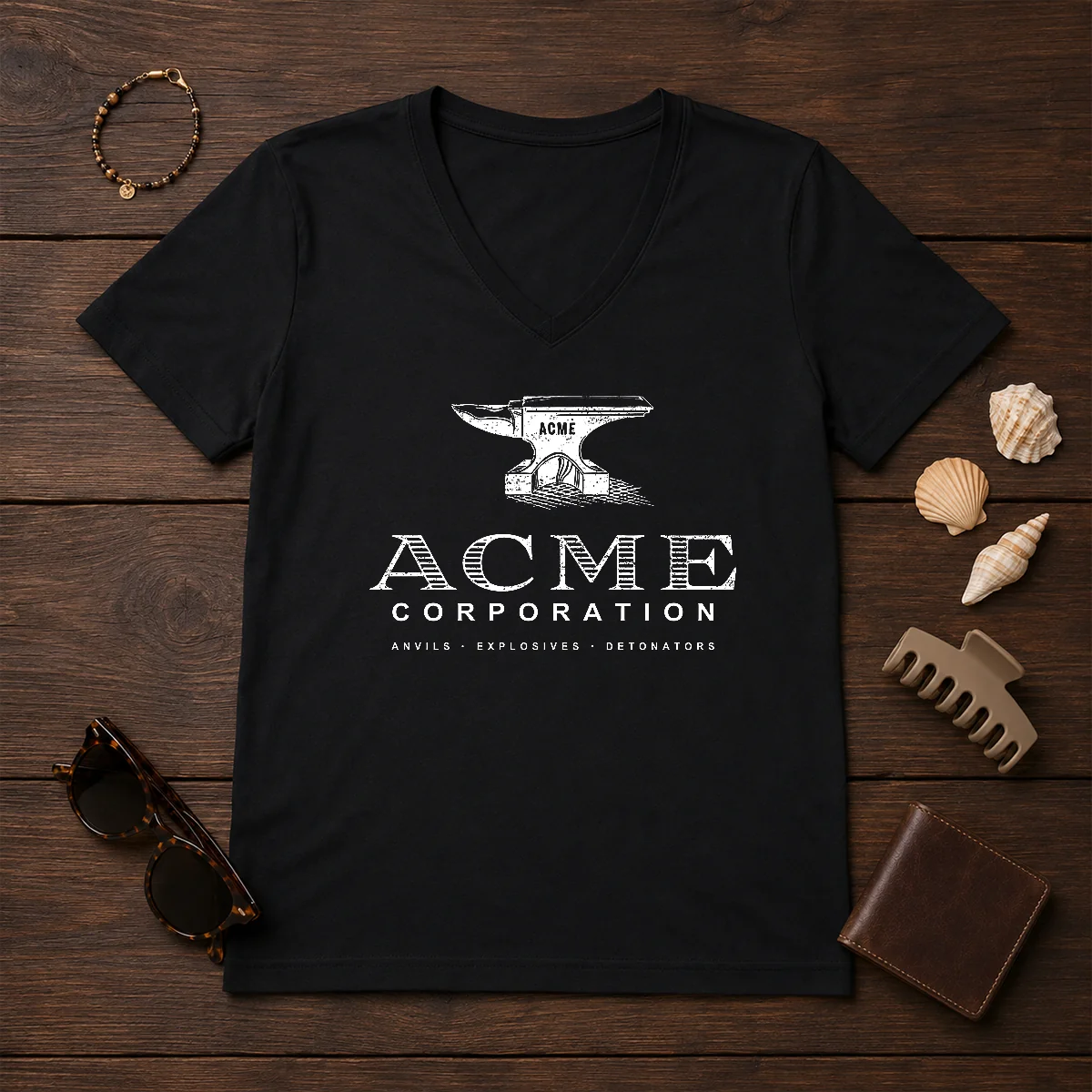 Premium ACME Corporation Anvils Explosives Detonators Shirt - Image 2