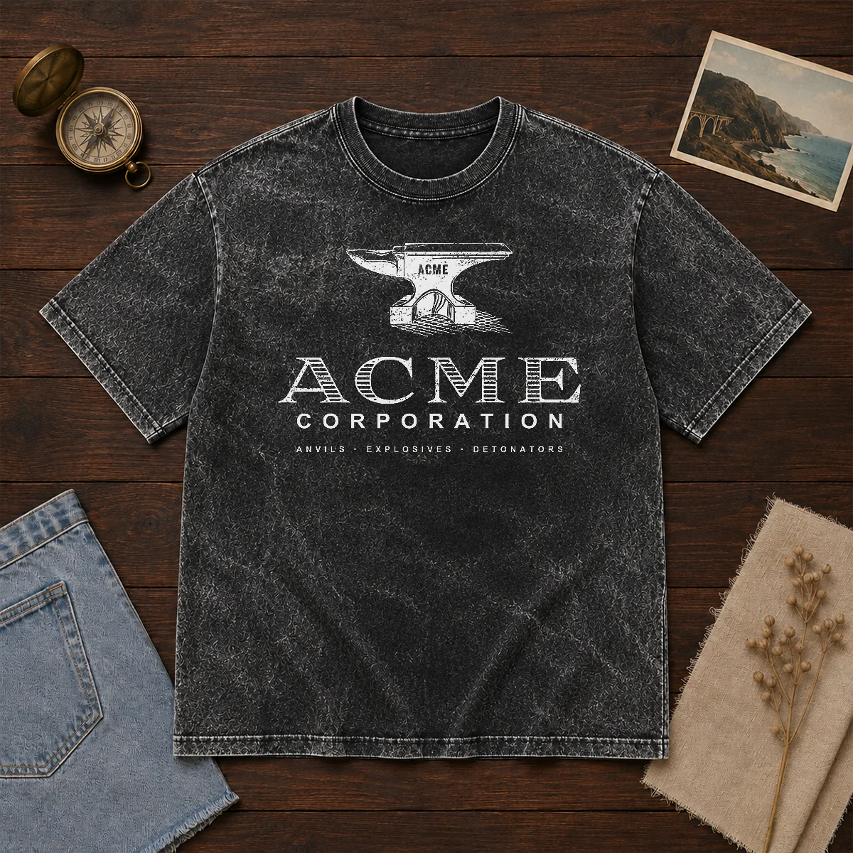 Premium ACME Corporation Anvils Explosives Detonators Shirt - Image 8