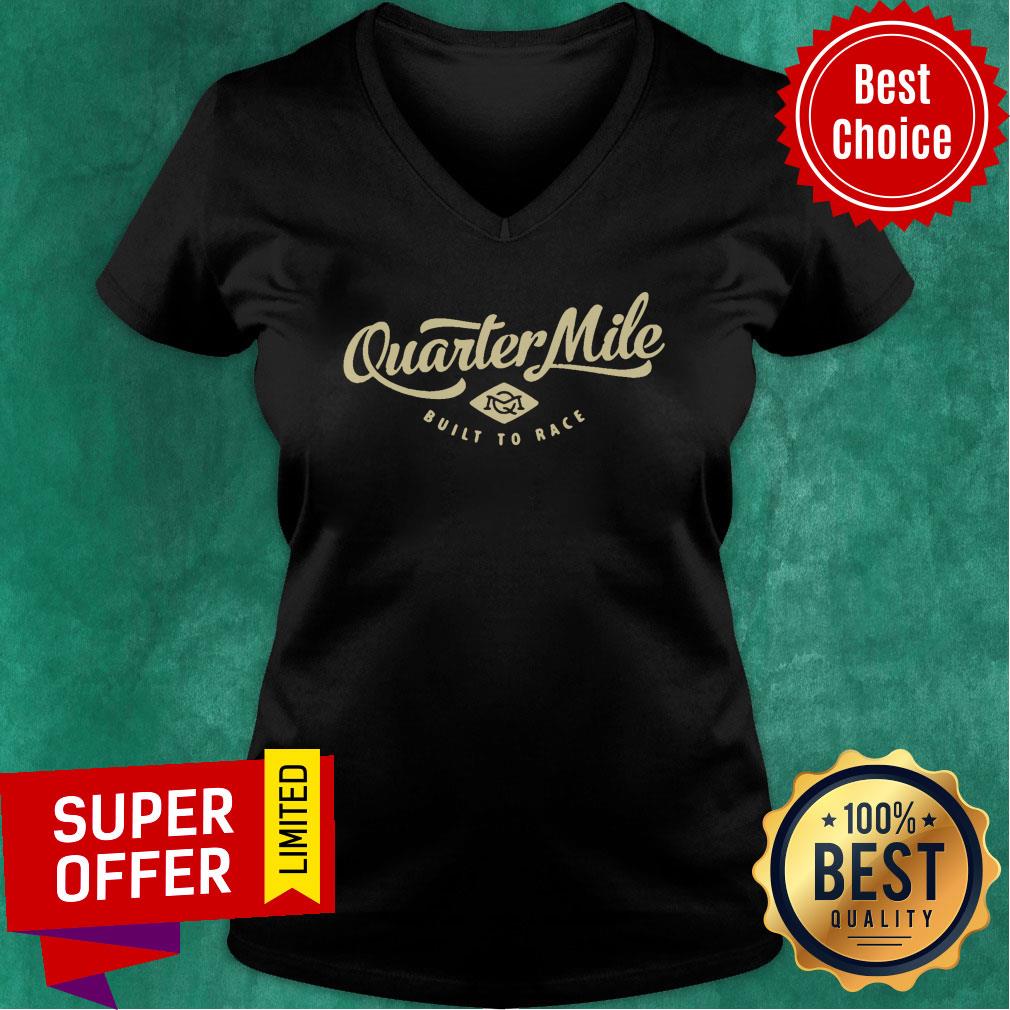 Quarter Mile Built To Race Gents Shirt - Image 2
