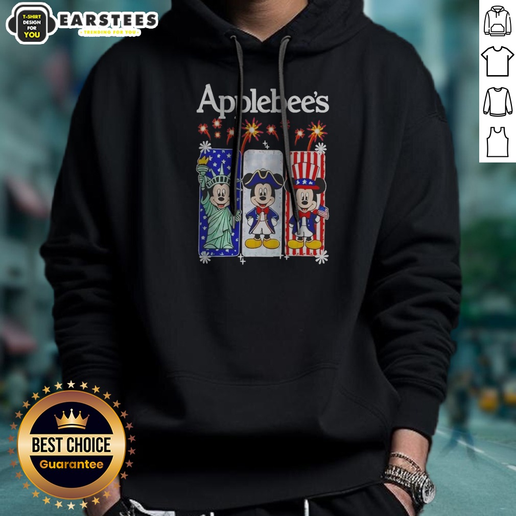 Applebee'S Mickey Mouse USA Shirt - Image 2