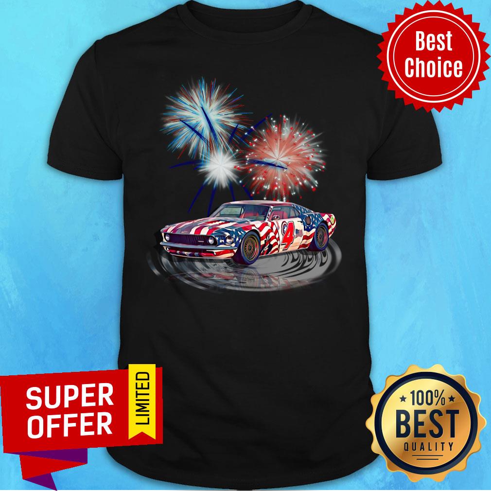 Muscle Car Happy 4th Of July Shirt