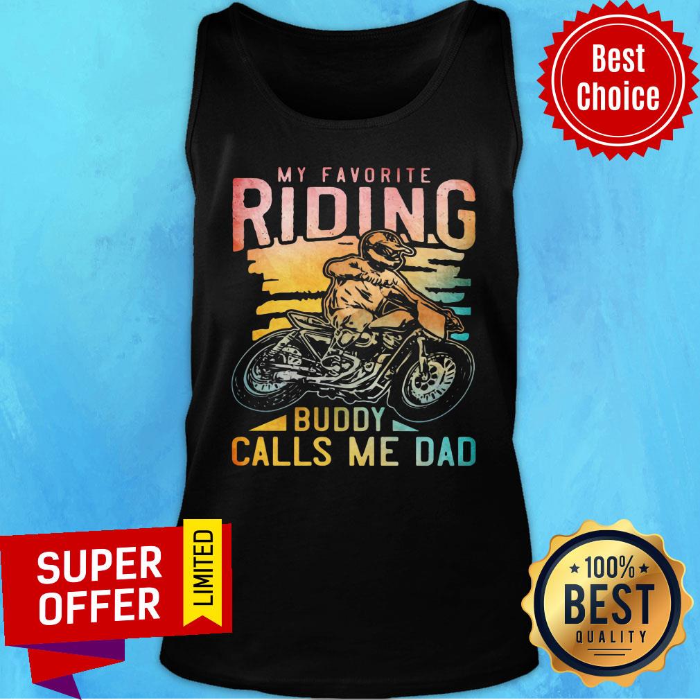 My Favorite Riding Buddy Dad Shirt - Image 3