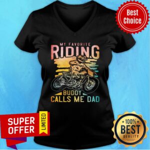 Alternative view of My Favorite Riding Buddy Dad Shirt