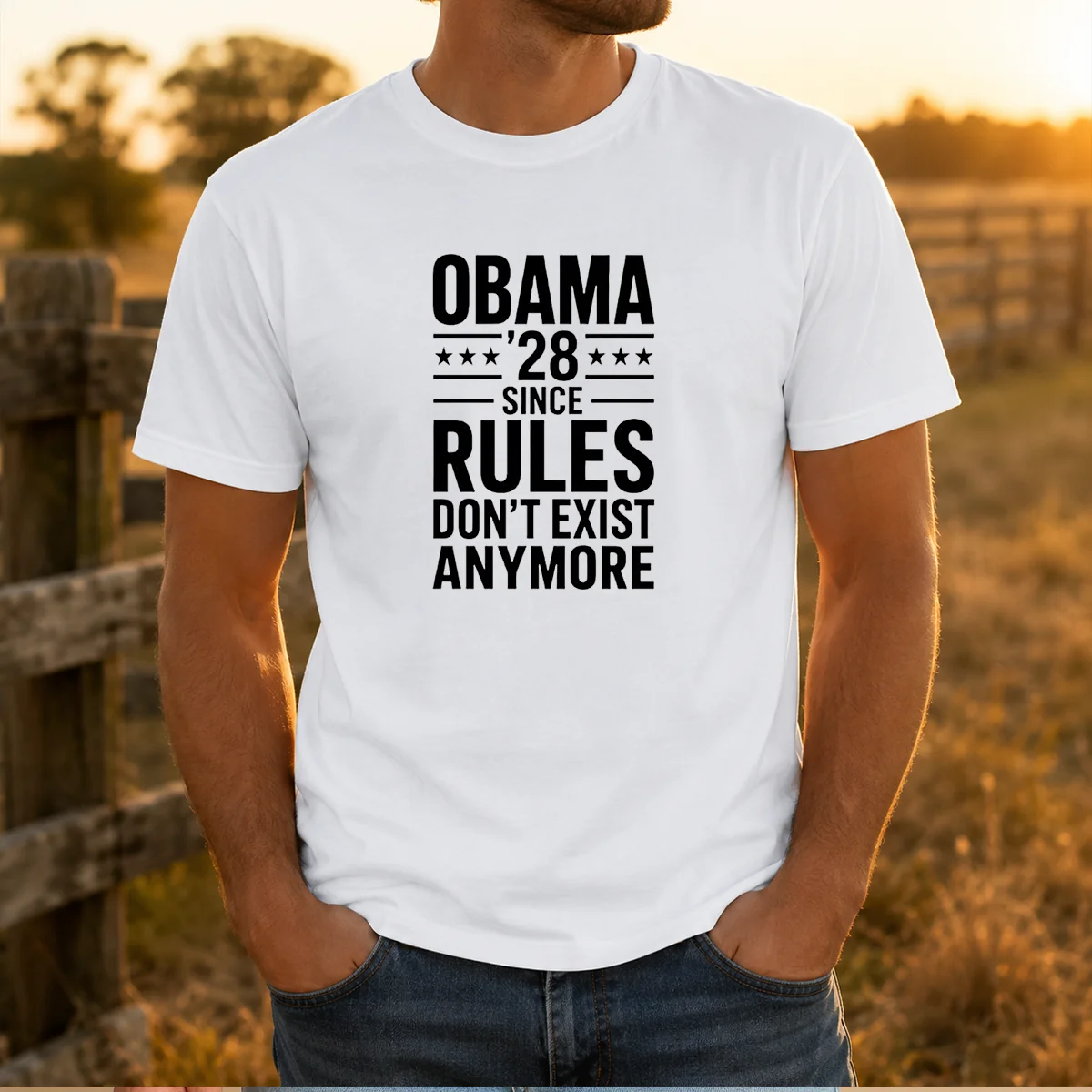Top Barack Obama Obama '28 Since Rules Do Not Exist Anymore Shirt