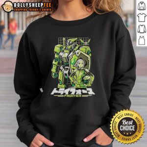 Alternative view of Awesome Triad Frontier Triad Frontier The Legend Of Zelda Ocarina Of Time Mecha Style T-Shirt