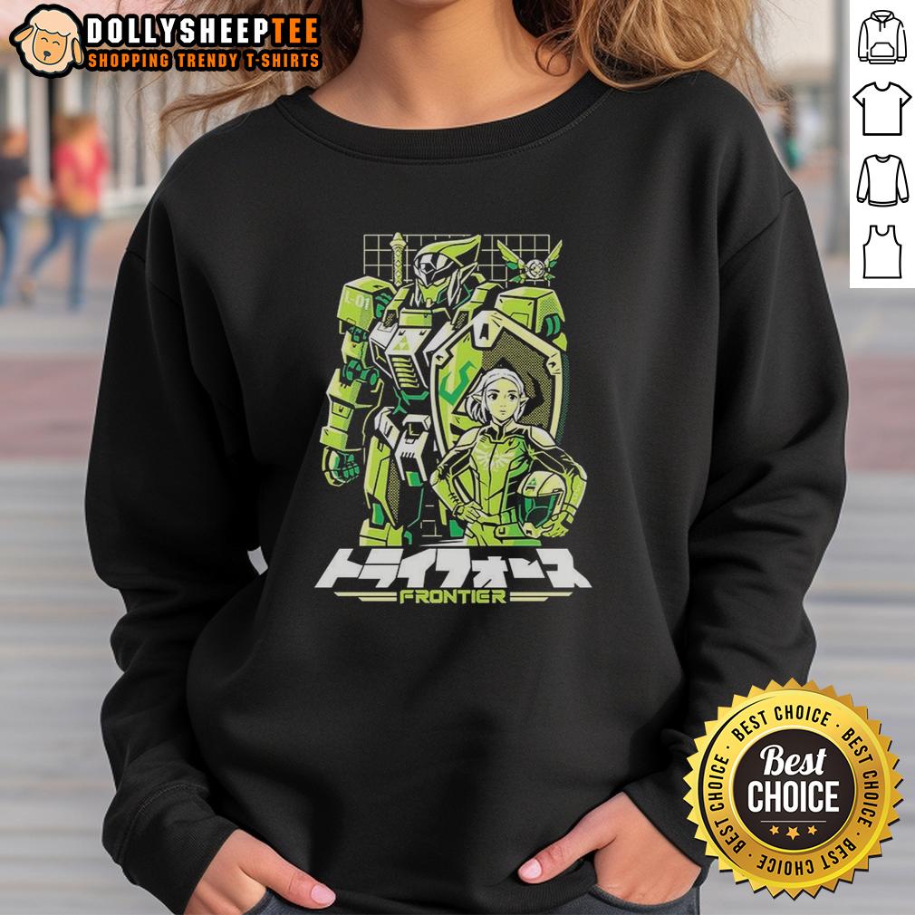 Awesome Triad Frontier Triad Frontier The Legend Of Zelda Ocarina Of Time Mecha Style T-Shirt - Image 2