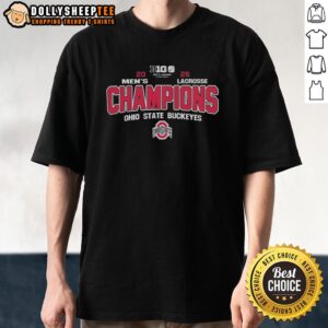 Good Ohio State Buckeyes Men's Lacrosse 2026 Big Ten Conference Champions T-Shirt