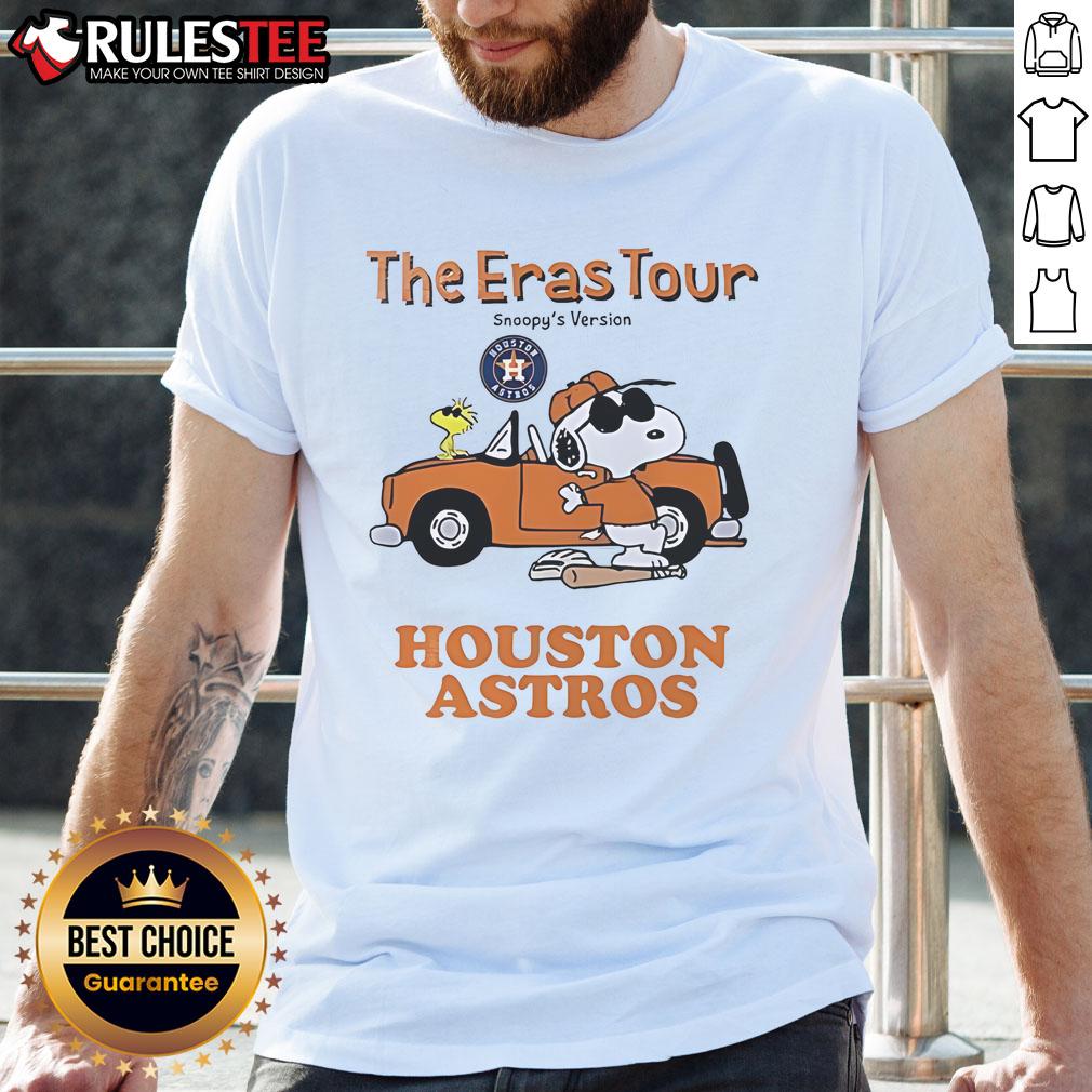 Official Houston Astros The Eras Tour Snoopy T-Shirt