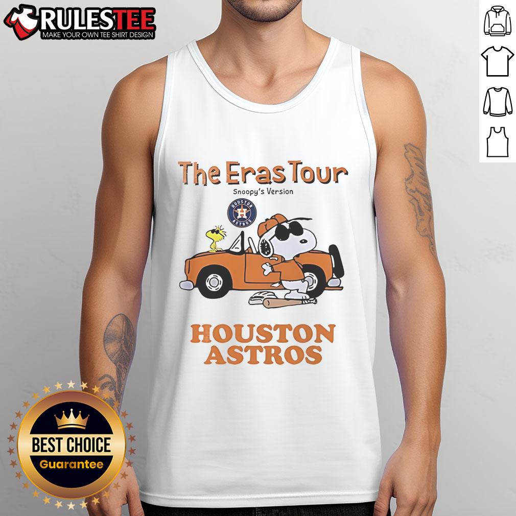 Official Houston Astros The Eras Tour Snoopy T-Shirt - Image 4