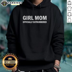 Alternative view of Awesome Girl Mom Officially Outnumbered Fun Family Phrase For Mothers T-Shirt