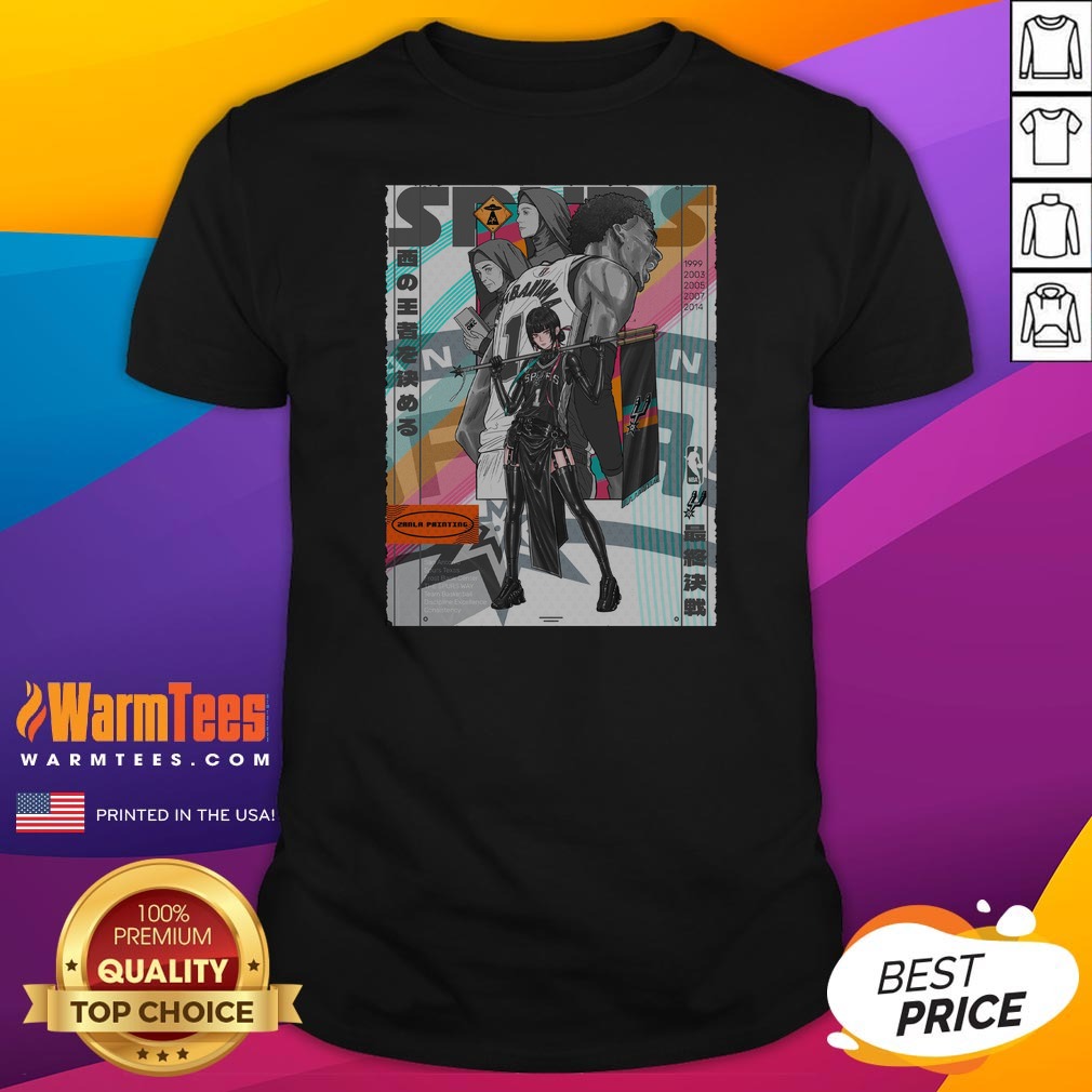 Premium Victor Wembanyama San Antonio Spurs NBA Western Conference Finals Anime Shirt