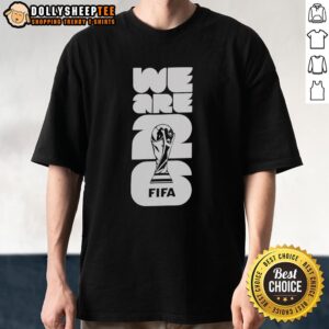 Hot We Are 2026 FIFA World Cup Trophy Lights T-Shirt