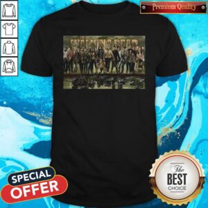 The Walking Dead Film Characters Signatures Shirt