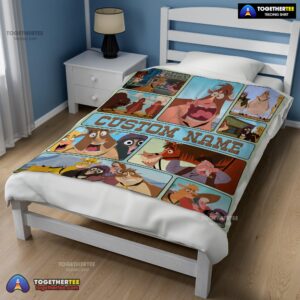 Alternative view of Official Disney Home On The Range Poster Blanket Fleece Customized Blanket