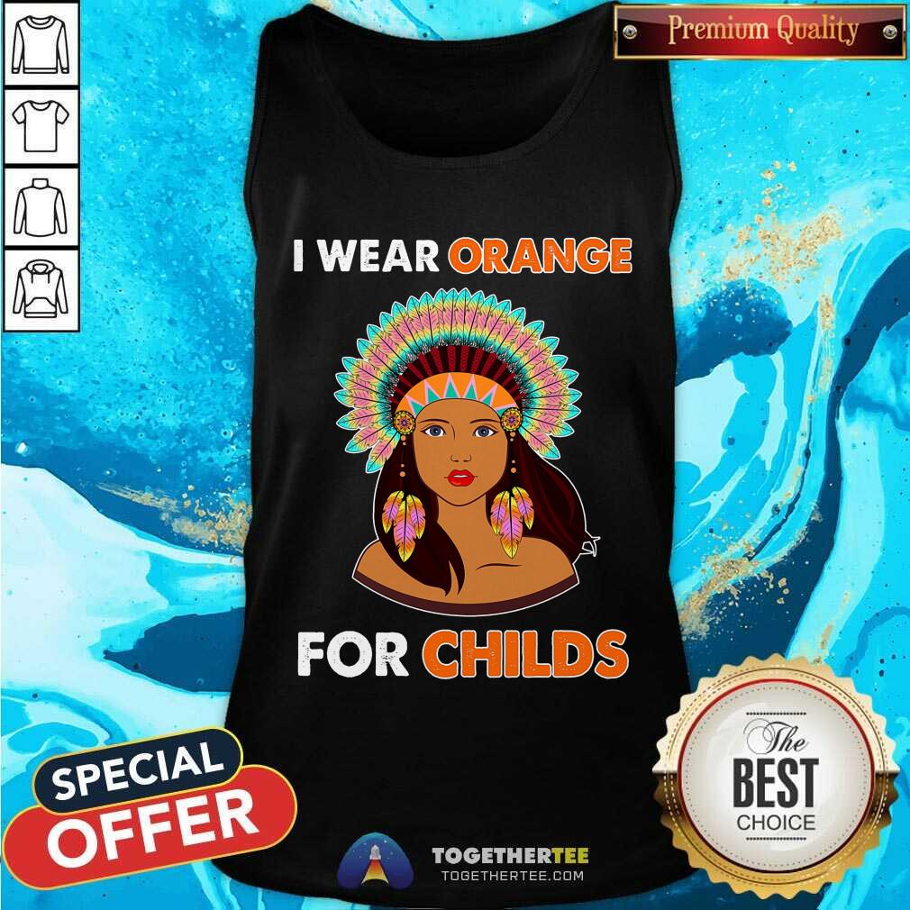 I Wear Orange For Childs Indigenous Girl Shirt - Image 4
