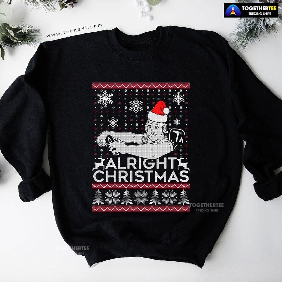 Alright Christmas Ugly Christmas Sweatshirt - Image 3