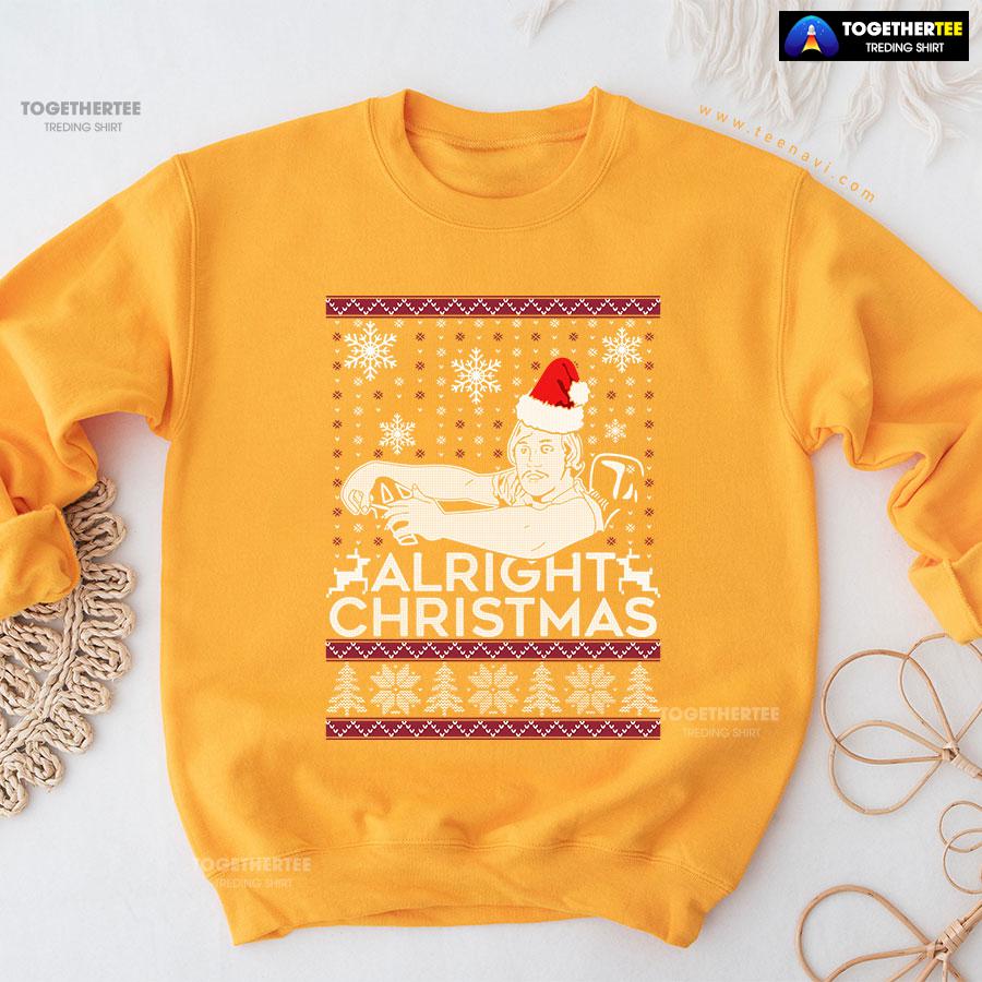 Alright Christmas Ugly Christmas Sweatshirt - Image 10