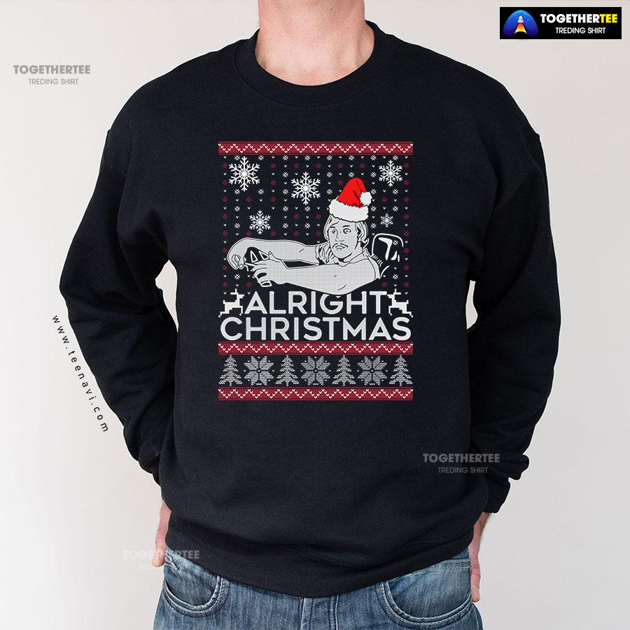 Alright Christmas Ugly Christmas Sweatshirt - Image 2