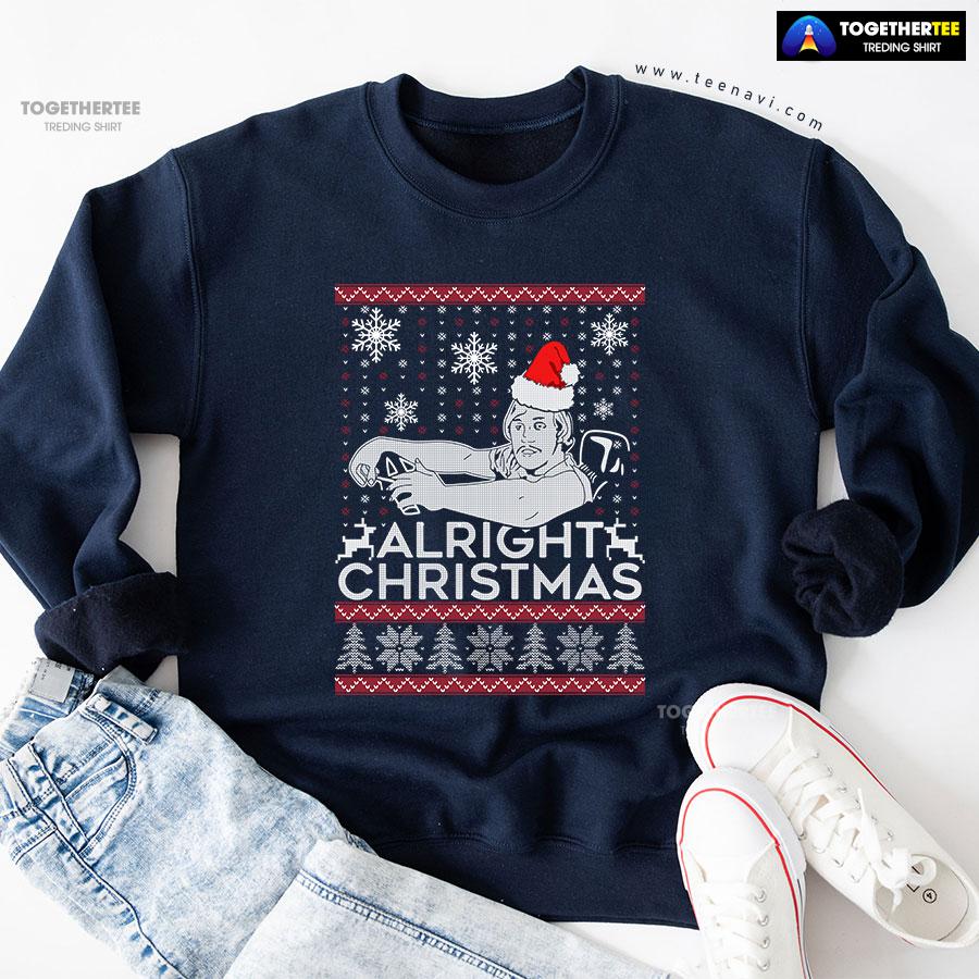 Alright Christmas Ugly Christmas Sweatshirt