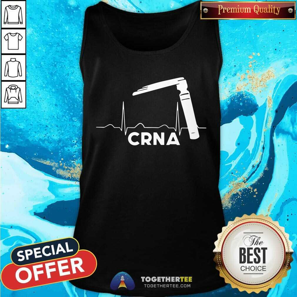 Anesthesia Miller Laryngoscope CRNA EKG Tracing Shirt - Image 4
