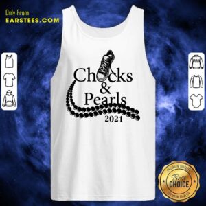 Alternative view of Excellent Chucks And Pearls Black Converse 2021 Shirt