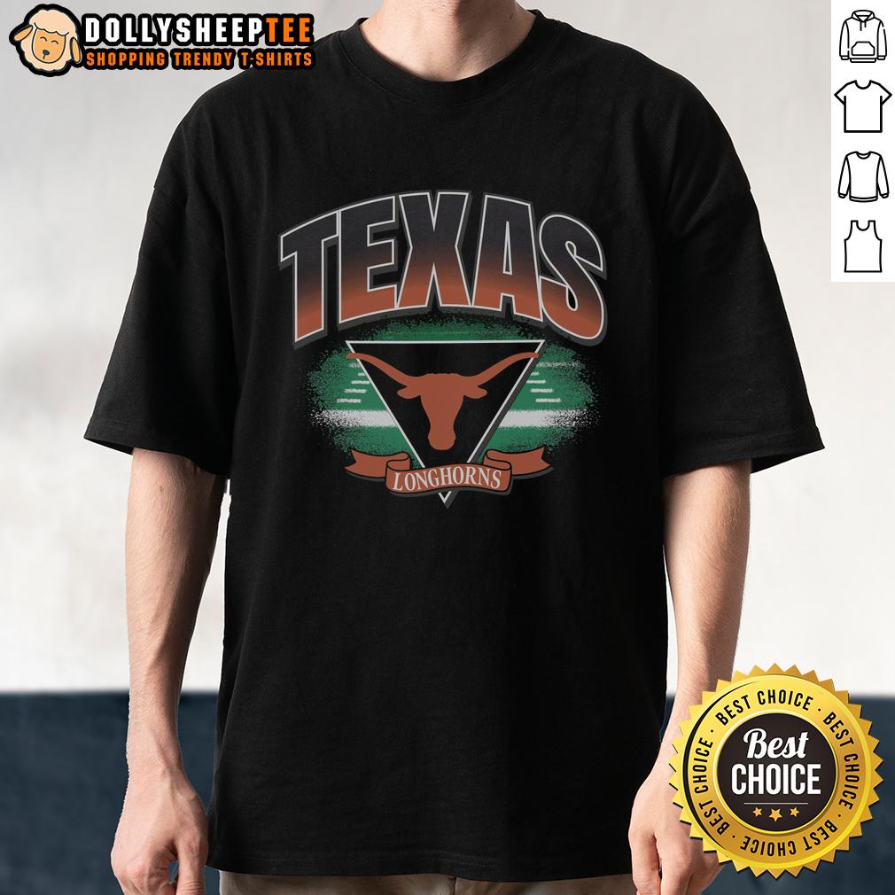 Official Texas Longhorns Arena Fade T-Shirt