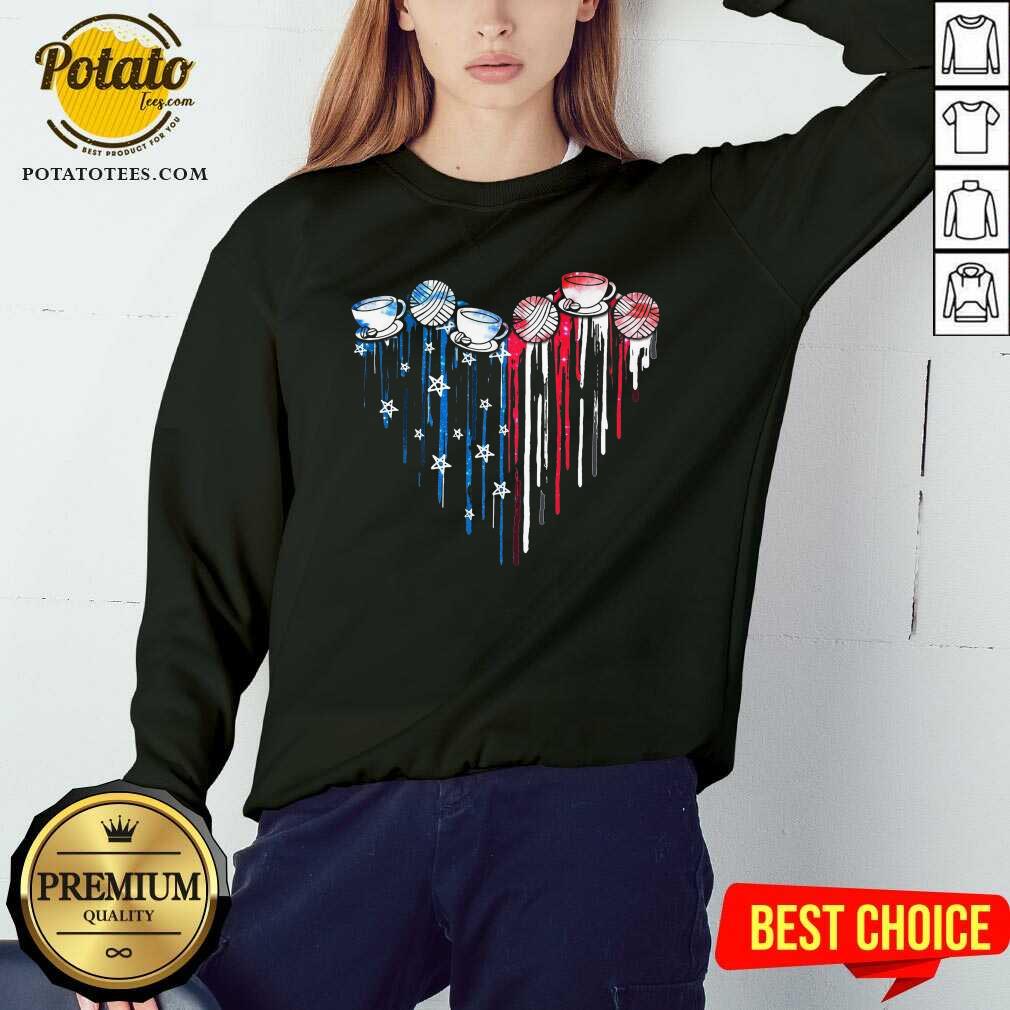 Glass And Baseball Heat 4th Of July Shirt - Image 2