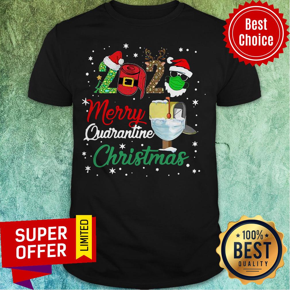 Top 2020 Merry Quarantine Christmas Shirt