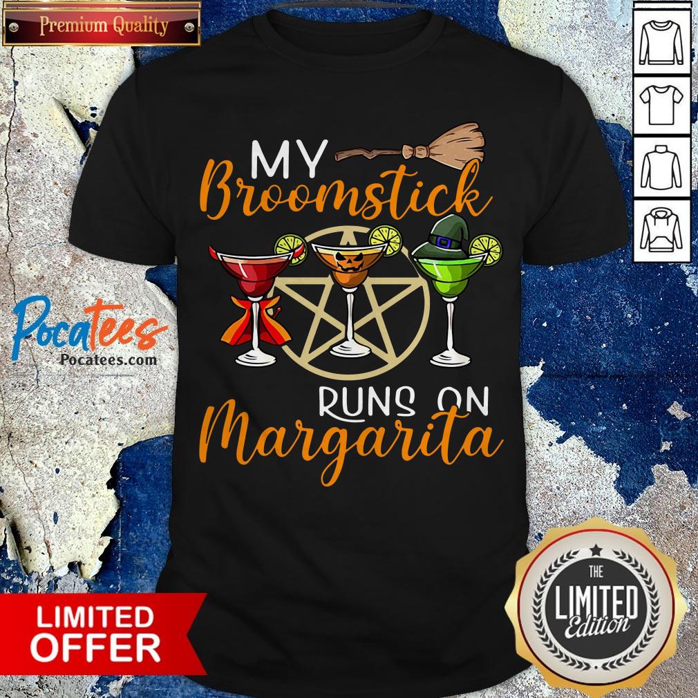 Wines My Broomstick Runs On Margarita Supernatural Halloween Shirt
