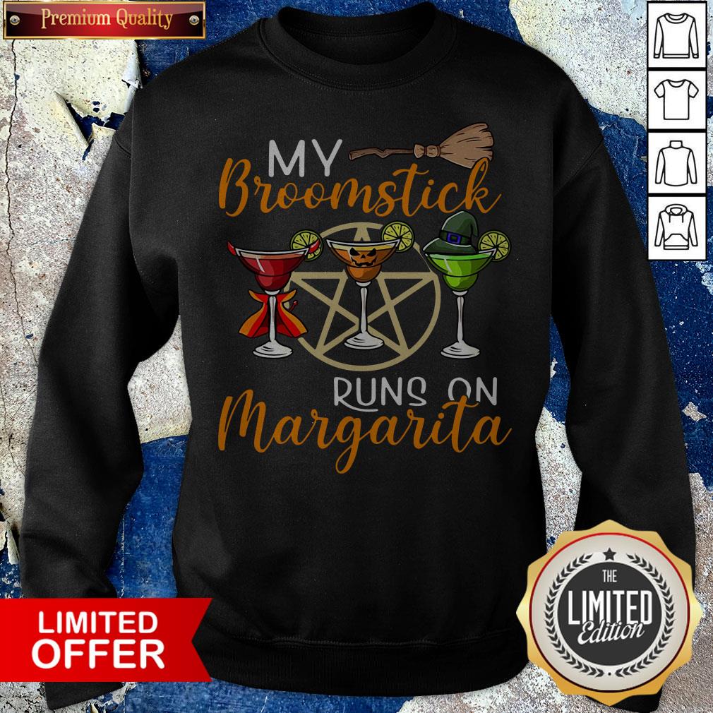 Wines My Broomstick Runs On Margarita Supernatural Halloween Shirt - Image 4