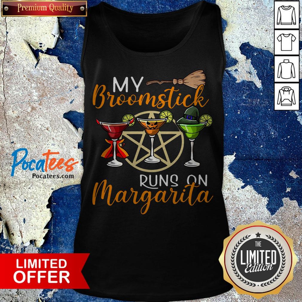 Wines My Broomstick Runs On Margarita Supernatural Halloween Shirt - Image 3
