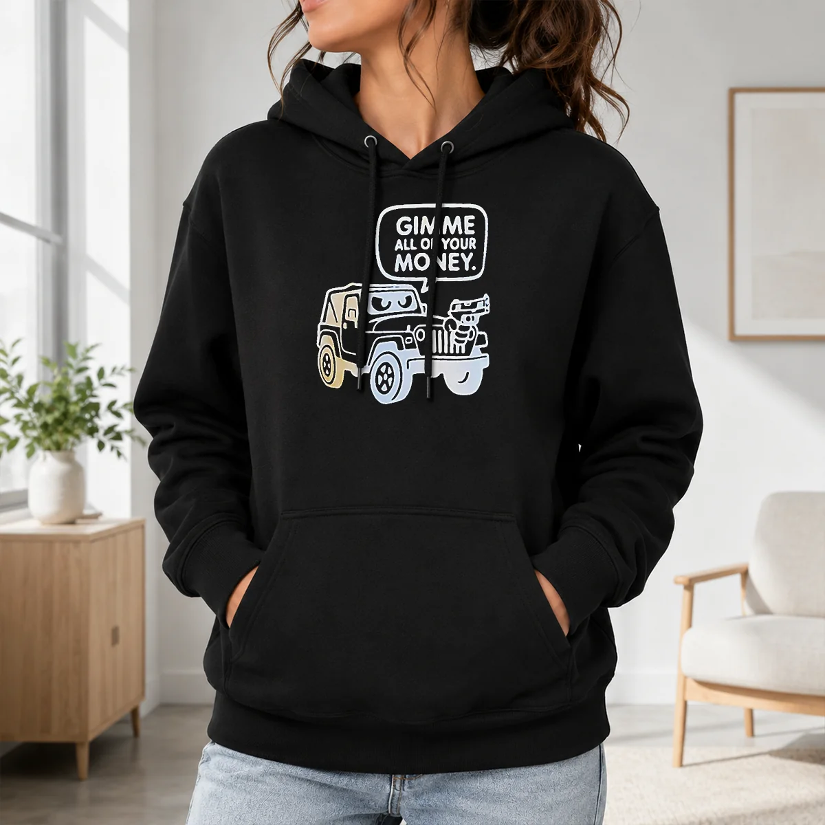Happy Good Gimme All Of Your Money Shirt - Image 7