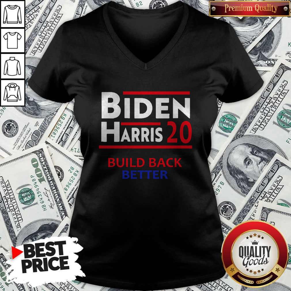 Joe Biden And Kamala Harris Build Back Better 2020 Shirt - Image 4