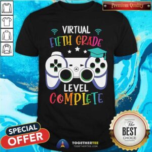 Virtual Fifth Grade Level Complete Gaming Shirt