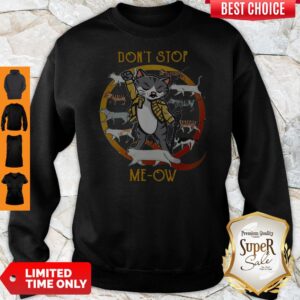 Alternative view of Official Cat Style Freddie Mercury Don't Stop Me-ow Shirt