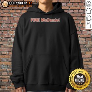 Alternative view of Nice Fire Mike Mcdaniel Miami Dolphins Football T-Shirt
