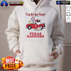 Alternative view of Nice Texas Rangers The Eras Tour Snoopy T-Shirt