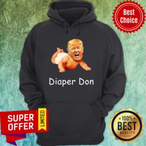 Alternative view of Good Diaper Don Donald Trump Baby Cry Election Shirt