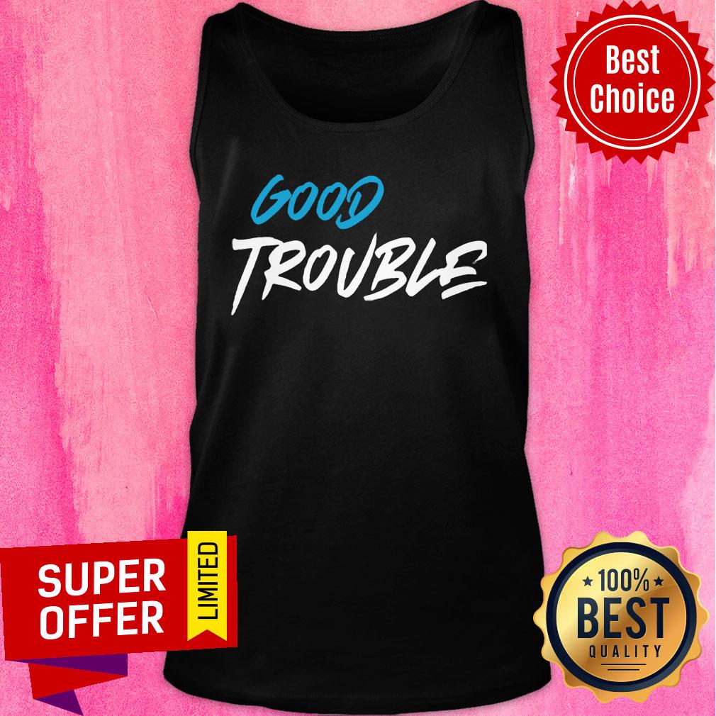 Black Good Trouble Classic Shirt - Image 3