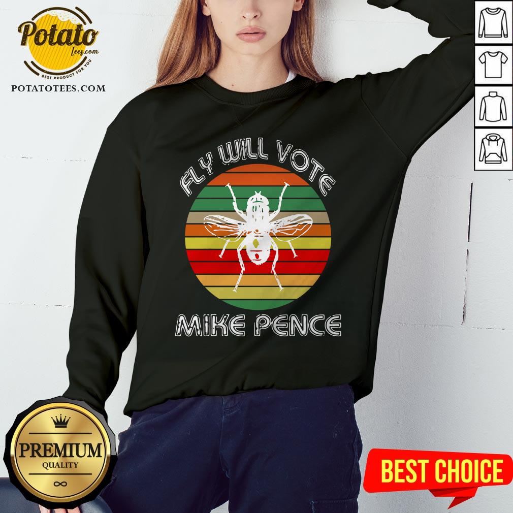 Fly On Mike Pence’s Head For Biden Harris 2020 Shirt - Image 4