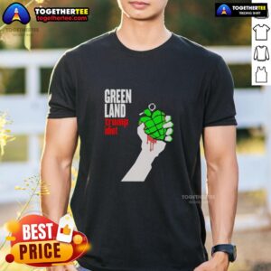 Original Greenland Green Day Parody Trump Idiot T-Shirt