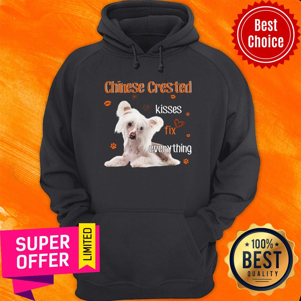 Dog Chinese Crested Kisses Fix Everything Shirt - Image 5