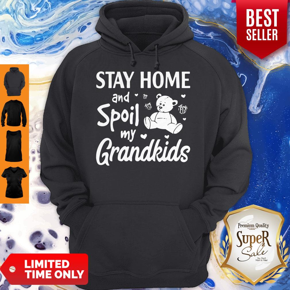 Official Stay Home And Spoil My Grandkids Beer Shirt - Image 2