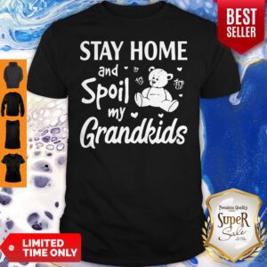 Official Stay Home And Spoil My Grandkids Beer Shirt