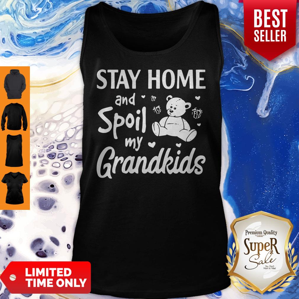 Official Stay Home And Spoil My Grandkids Beer Shirt - Image 4
