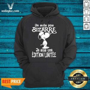 Alternative view of Top Snoopy Je Suis Pas Bizarre Shirt