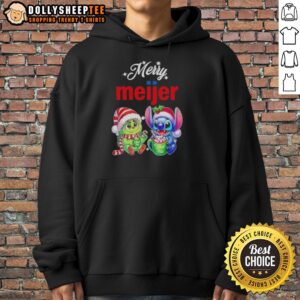 Alternative view of Original Grinch And Stitch X Meijer Merry Christmas T-Shirt